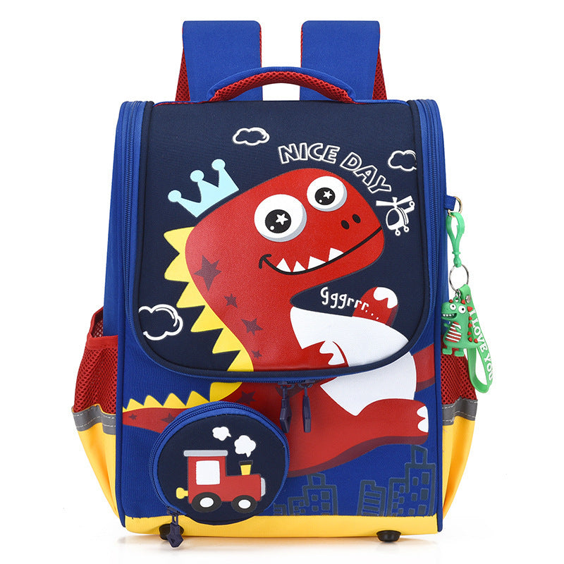 childrens schoolbag cartoon dinosaur space backpac