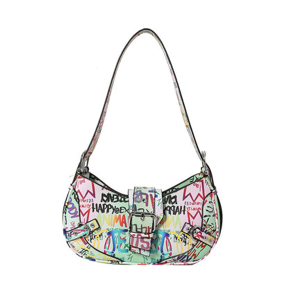 underarm bag fashion letter shoulder messenger bag