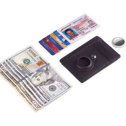 card holder card holder rfid anti theft brush tracker bit ultra thin male wallet