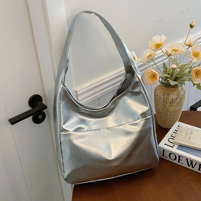 autumn and winter new simple commute underarm shoulder bag