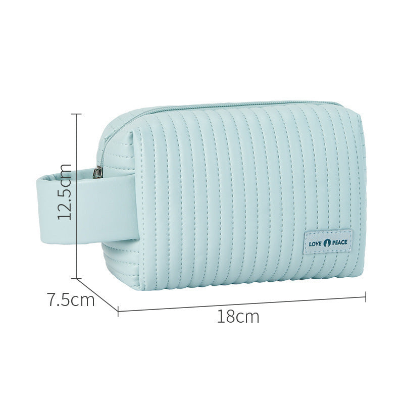 anti fouling portable large capacity makeup storage bag