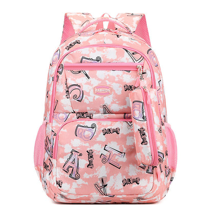 womens double shoulder casual fashion backpack