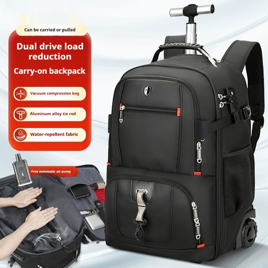 swicky trolley high grade large capacity boarding backpack