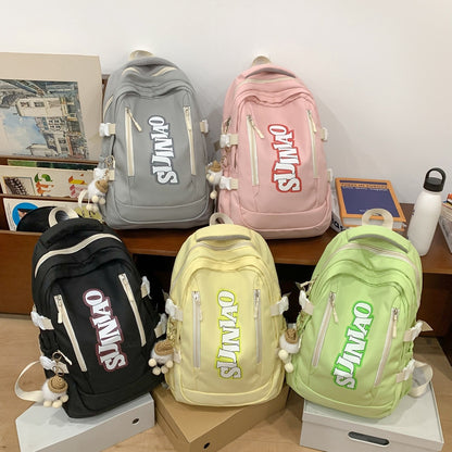 high school student lightweight waterproof backpack