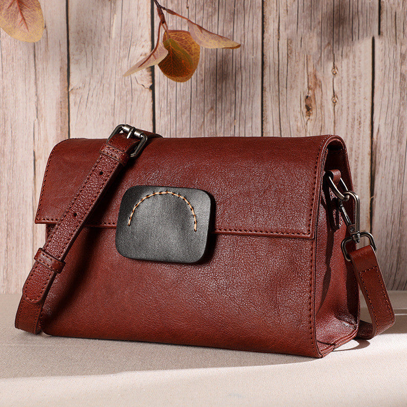 new original design vintage handmade leather bag for women