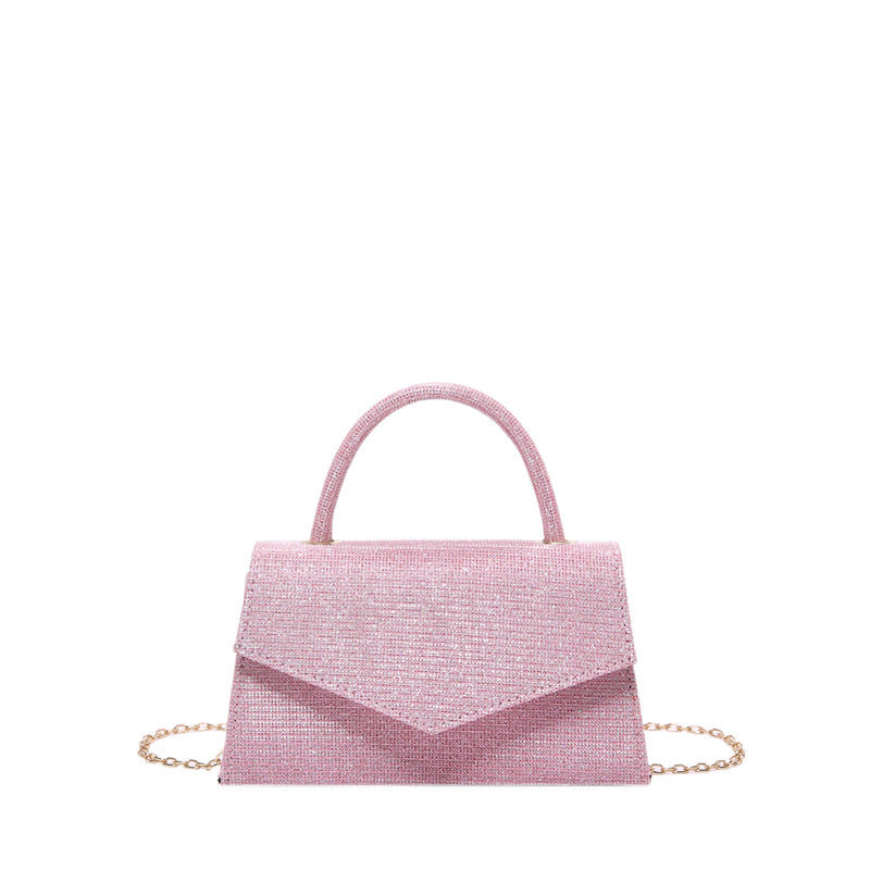 fashion diamond small square bag for women