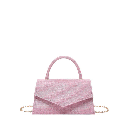 fashion diamond small square bag for women
