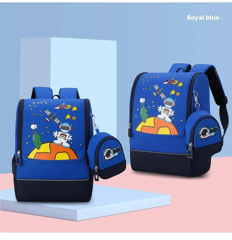 cartoon childrens backpack kindergarten primary school students