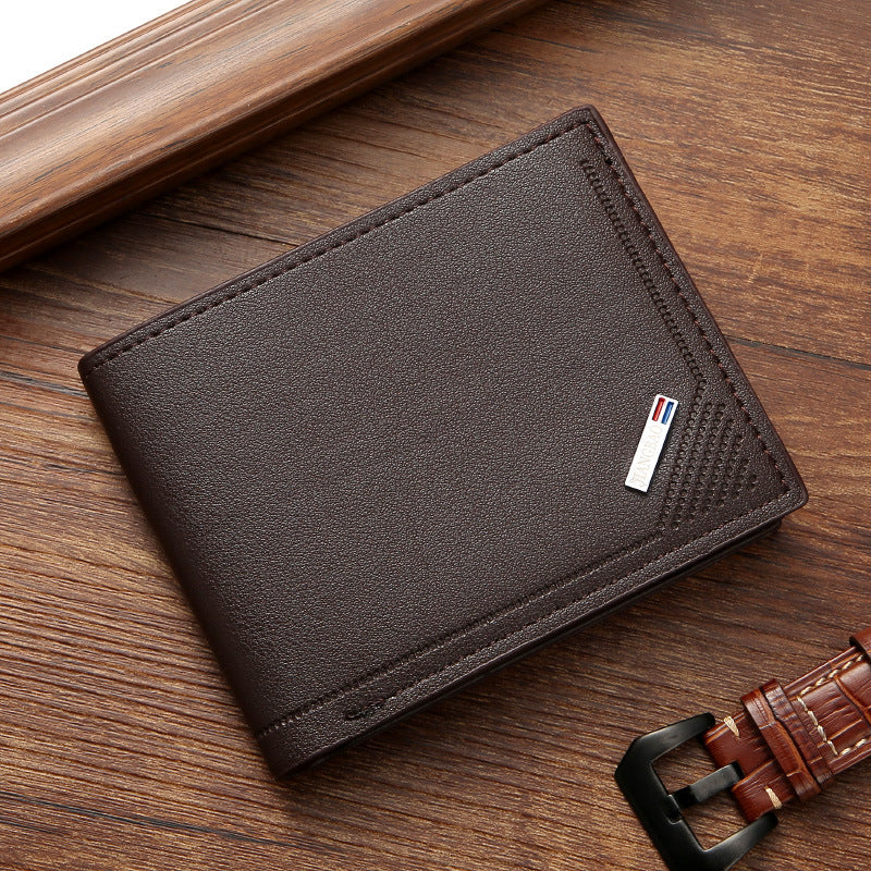 multi slot large capacity horizontal business wallet