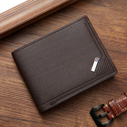 multi slot large capacity horizontal business wallet