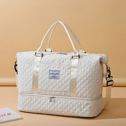 large capacity totes travel duffle bags dry and wet separation fitness gym shoulder bag for weekender overnight essentials mommy handbag