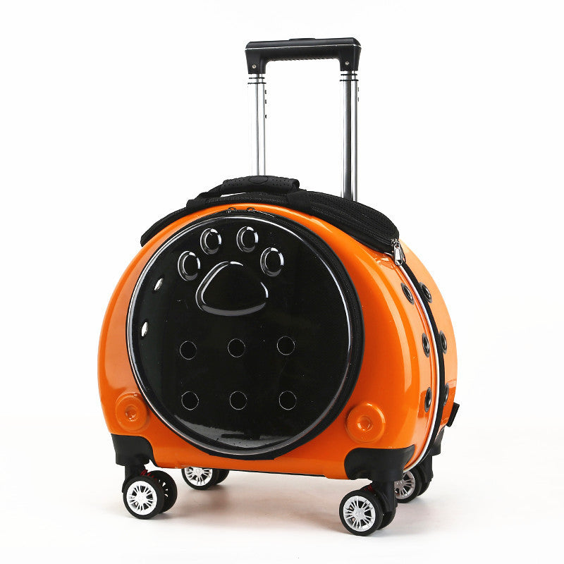 small-pet-trolley-bag-portable-dog-diaper-bag-transparent-shoulders-cat-bag-space-capsule