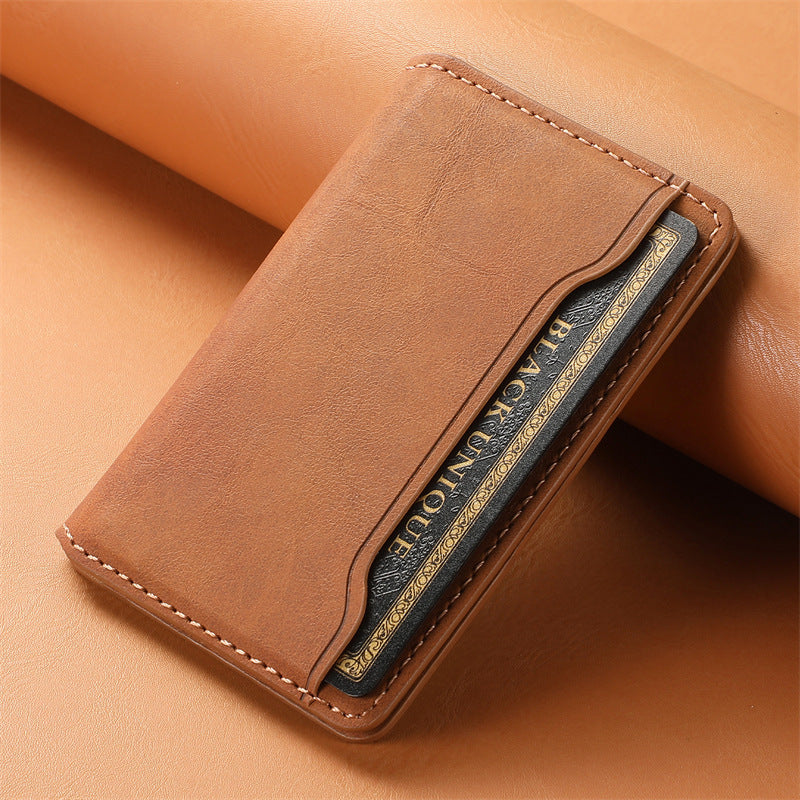 cell phone holder card cover magsafe magnetic card holder leather