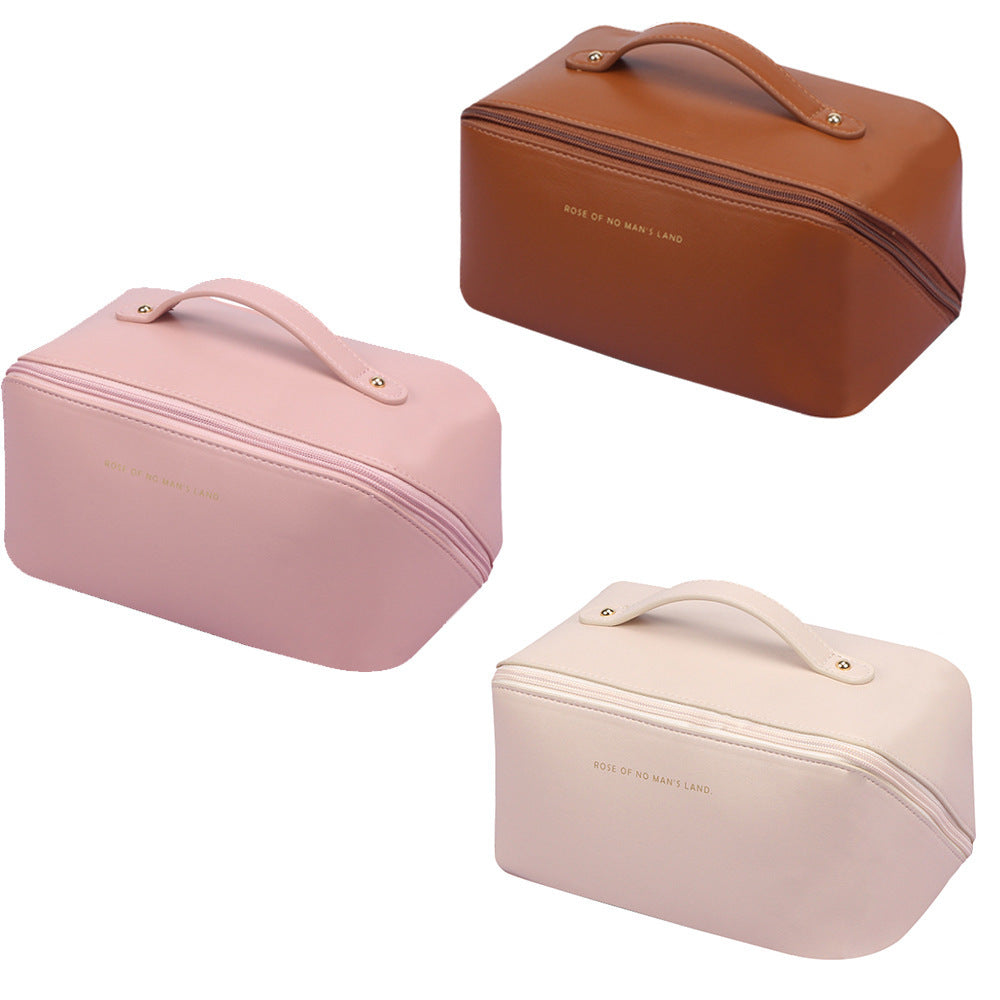 womens fashion large capacity portable toiletries and cosmetic bag