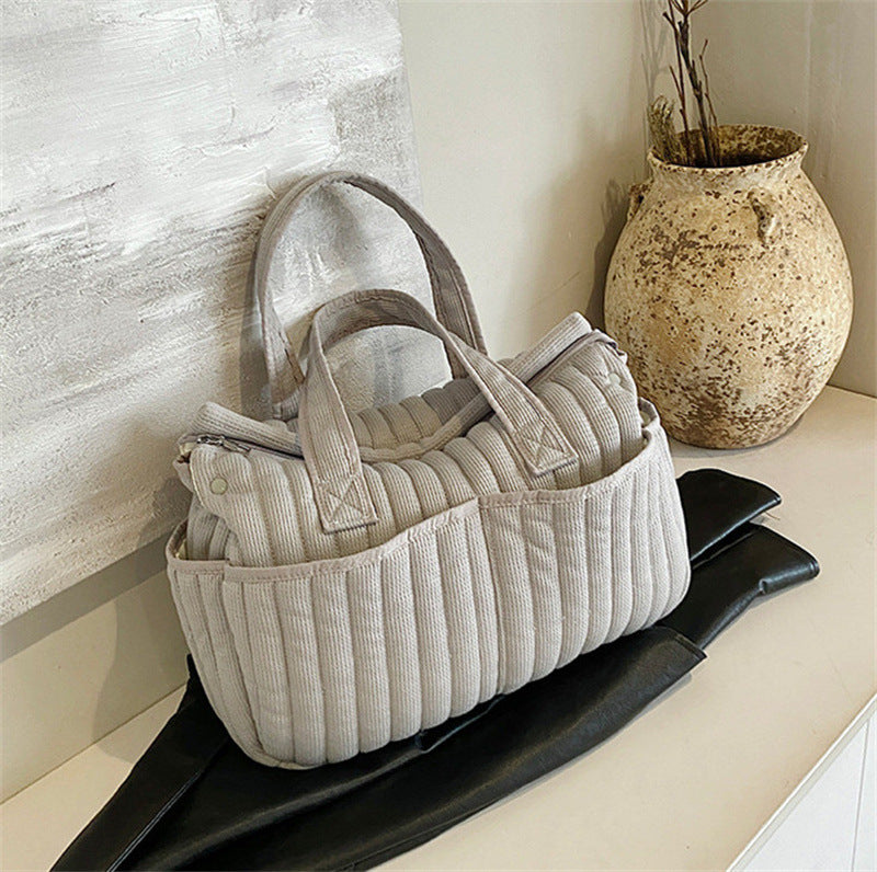 large capacity mother and baby go out storage childrens travel luggage portable shoulder bag