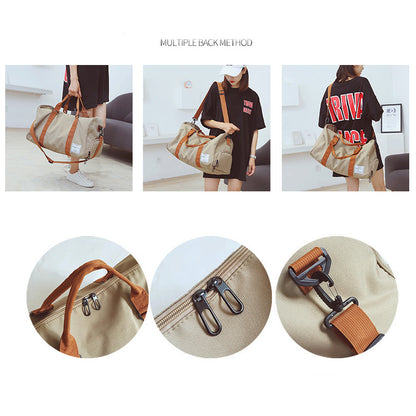 women travel bag fitness sports gym tote workout duffel bag