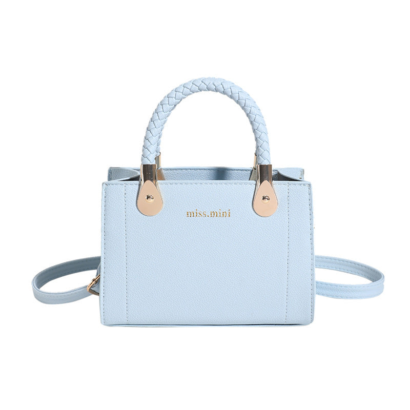 womens bag trendy fashion ins lychee pattern portable