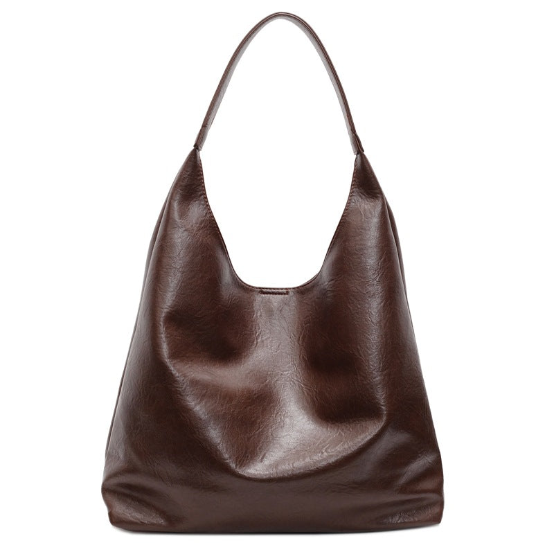 Women's AutumnWinter  Versatile Single Shoulder Bucket Bag