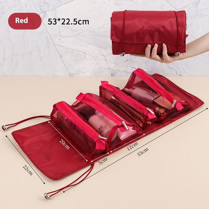 cosmetic bag four in one travel portable and versatile