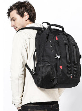 Middle School Student Schoolbag Waterproof Travel Earplugs Hole Charging Large Capacity Backpack