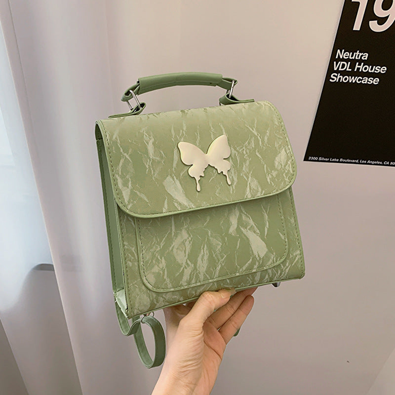 butterfly handbag shoulder casual small square bag
