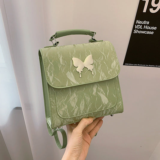 butterfly handbag shoulder casual small square bag