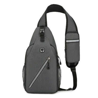 new multifunctional mens shoulder crossbody bag male hard wearing canvas shoulder messenger bags chest bag