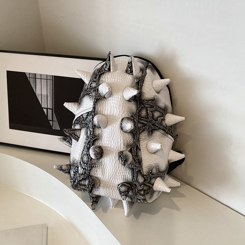 cool fried street hedgehog casual backpack