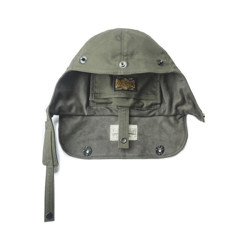 madden tooling american retro army green canvas