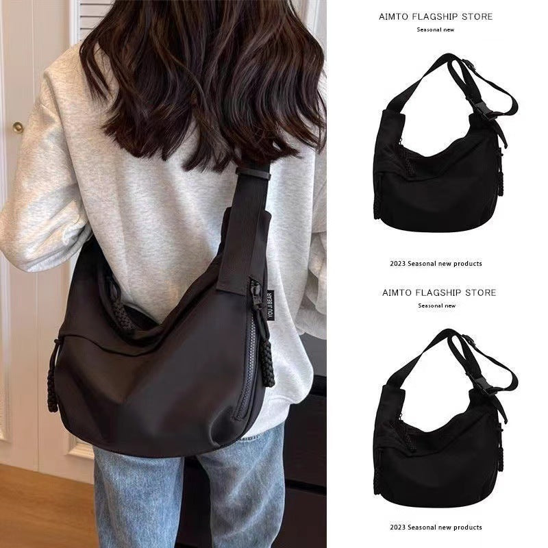 dumpling sports casual oxford cloth shoulder bag