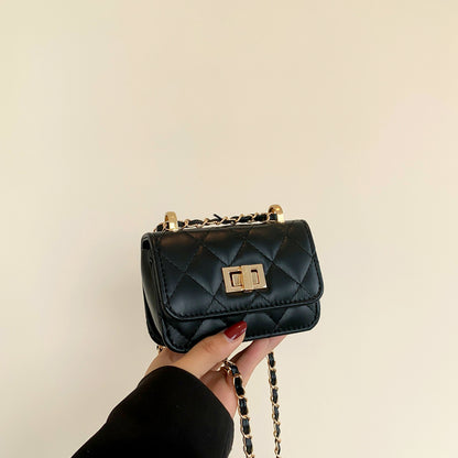 Fashionable Lock-Clasp Chain All-Match Crossbody Bag For Women
