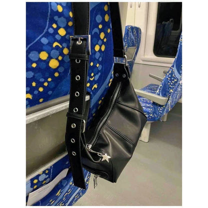 Retro Crossbody Bag New Versatile Fashion Shoulder Bag Stitching