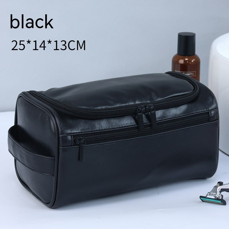 large capacity mens portable waterproof cosmetic bag