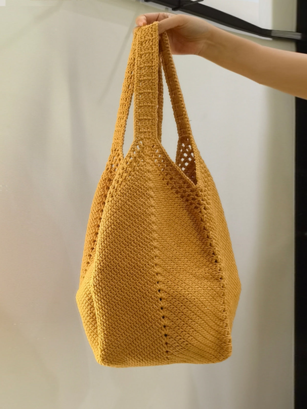 one shoulder crafts diy material woven bag