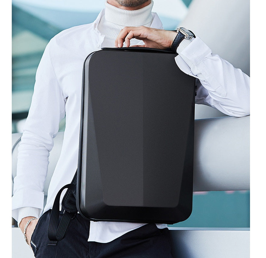 new business plastic hard case computer bag for men