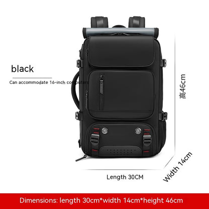 backpack leisure travel large capacity mens backpack waterproof computer bag