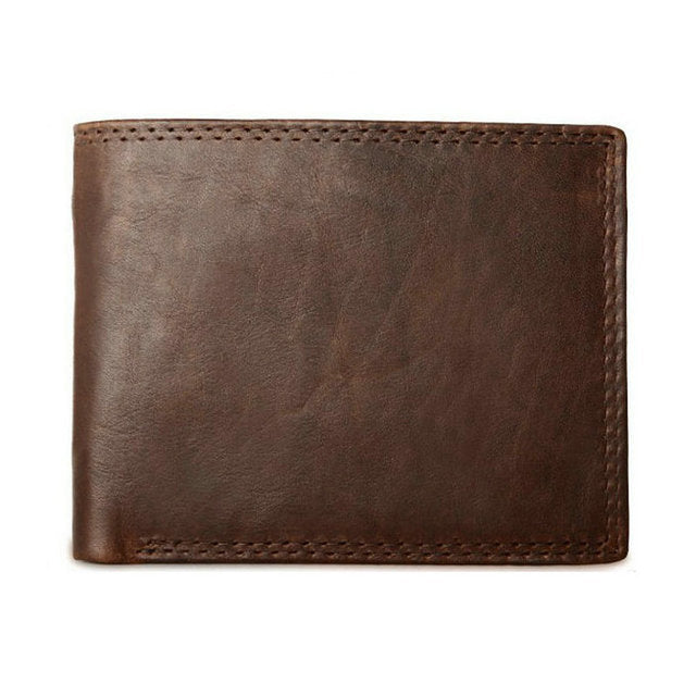 vintage mens wallet with coin pocket