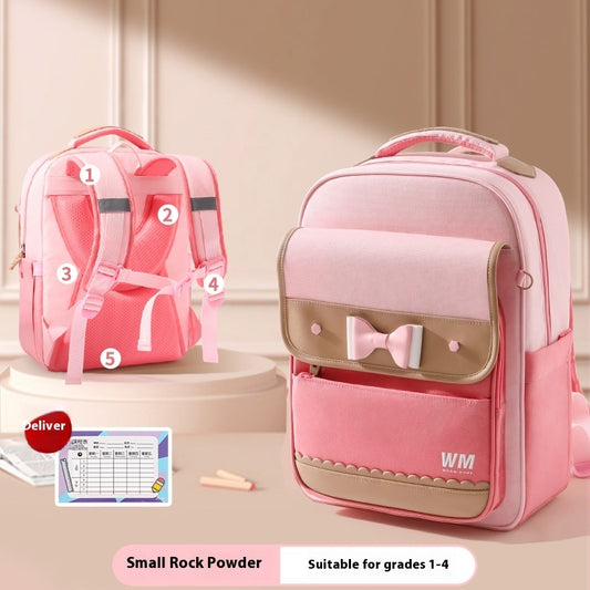 Children's Backpack For Grade Portable Burden Alleviation