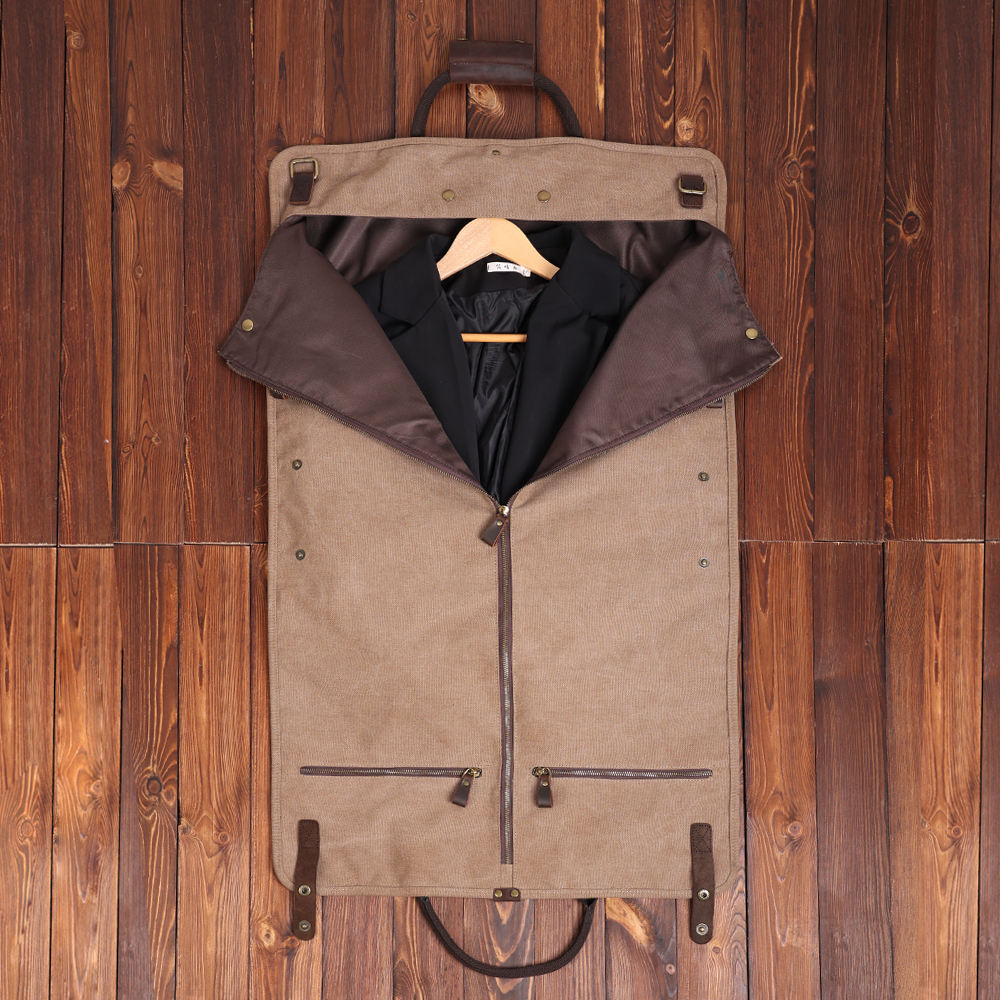 portable clothing canvas duffel bag for travel business trip