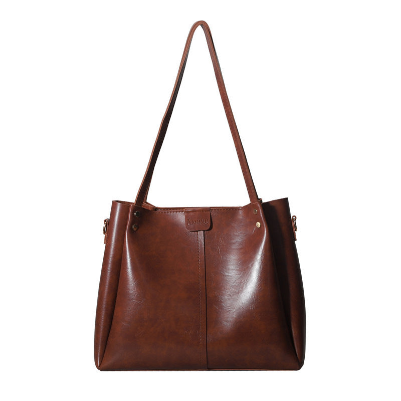 large capacity crossbody retro patchwork