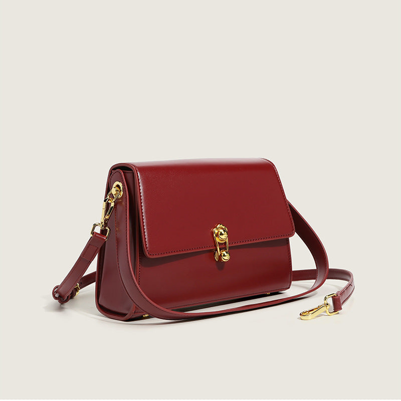 all match small solid color square portable shoulder messenger bag