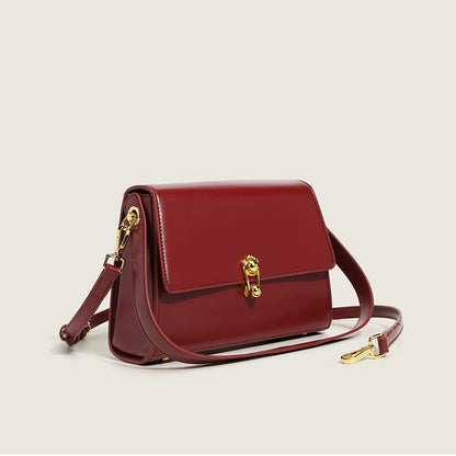 all match small solid color square portable shoulder messenger bag