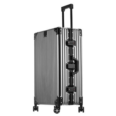 aluminum magnesium alloy luggage large capacity trolley case