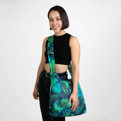 Ultra-lightweight Foldable Reusable Crossbody Bag
