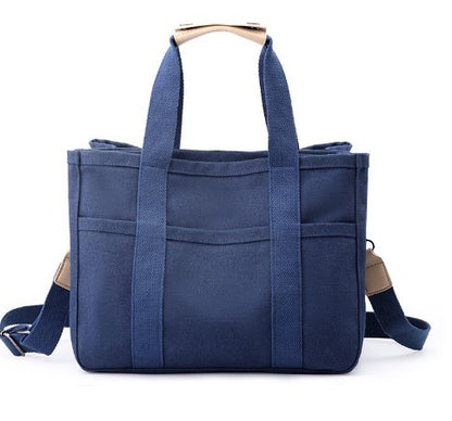 ladies thickened canvas multifunctional handbag