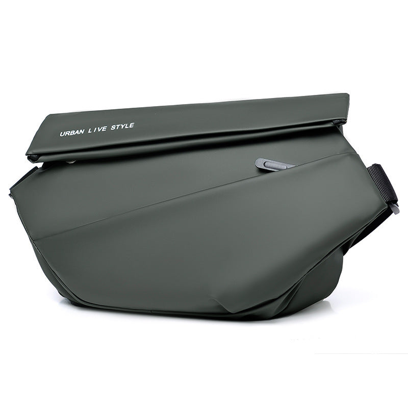 mens functional camera crossbody bag waterproof ipad multifunctional chest bag mens personal shoulder bag stand messenger bags