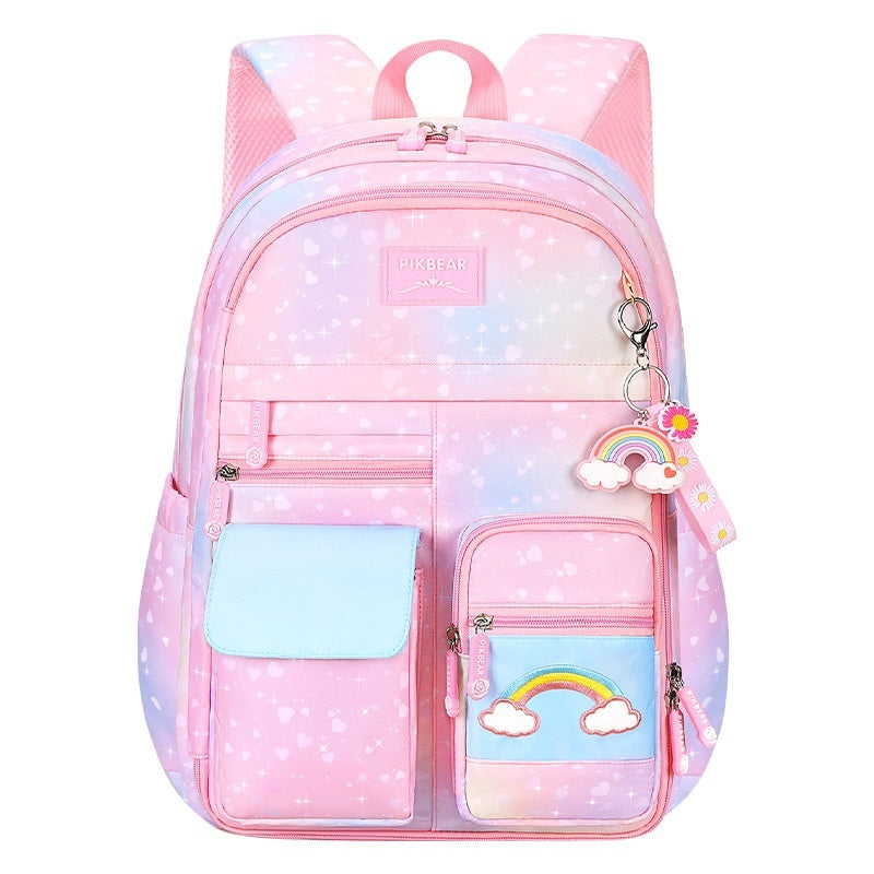 side opening cute relieve pressure childrens backpack