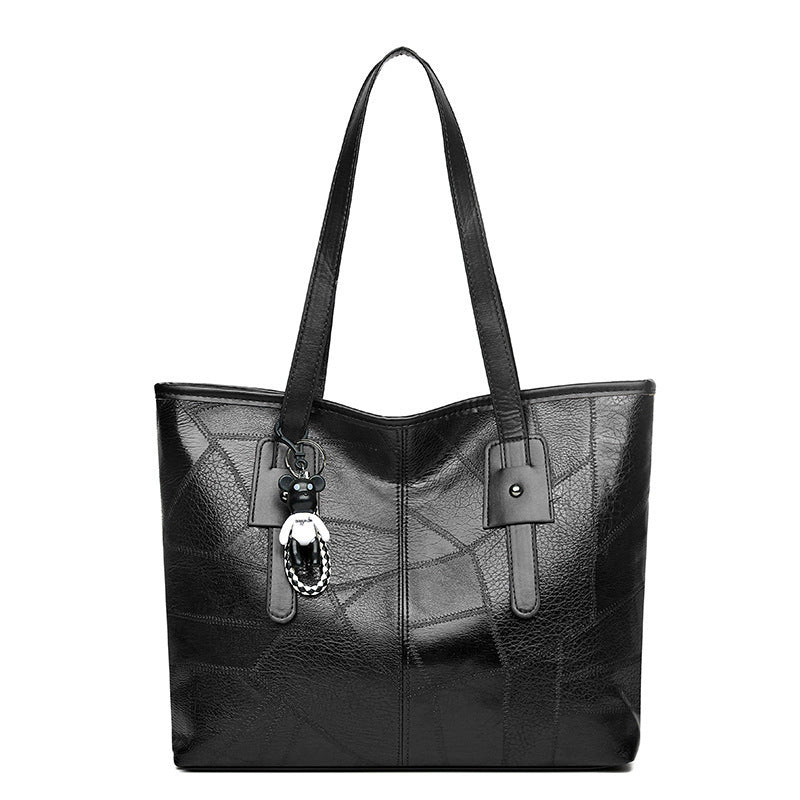 new large capacity bag womens korean style trendy womens shoulder bag portable commuter hand carrying bag