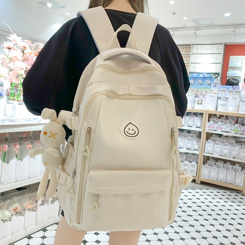 schoolbag female college student primary school student high school student large capacity backpack