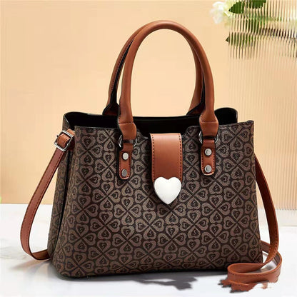 large capacity womens bag shoulder printing casual womens bag